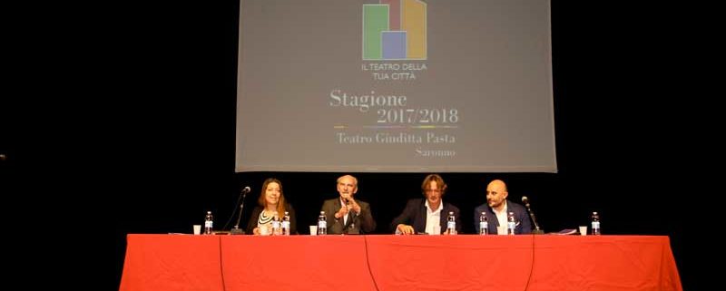 Presentazione della stagione 2017-2018 al teatro Pasta di Saronno